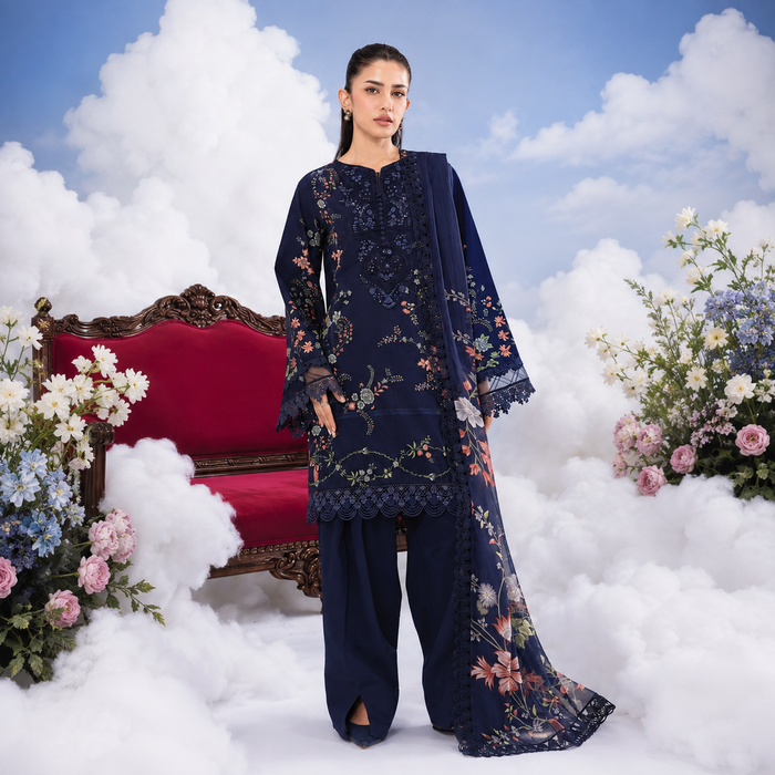 MARIA.B Unstitched 3-Piece Digital Printed