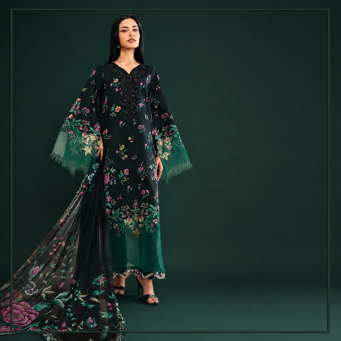 MARIA.B Unstitched 3-Piece Digital Printed