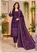 RANGREEZ  | Luxury Embroidered 3-Piece Suit