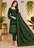 RANGREEZ  | Luxury Embroidered 3-Piece Suit