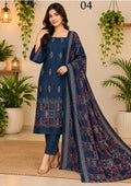 RANGREEZ  | Luxury Embroidered 3-Piece Suit