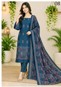RANGREEZ  | Luxury Embroidered 3-Piece Suit
