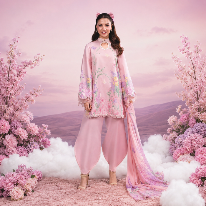 MARIA.B Unstitched 3-Piece Digital Printed
