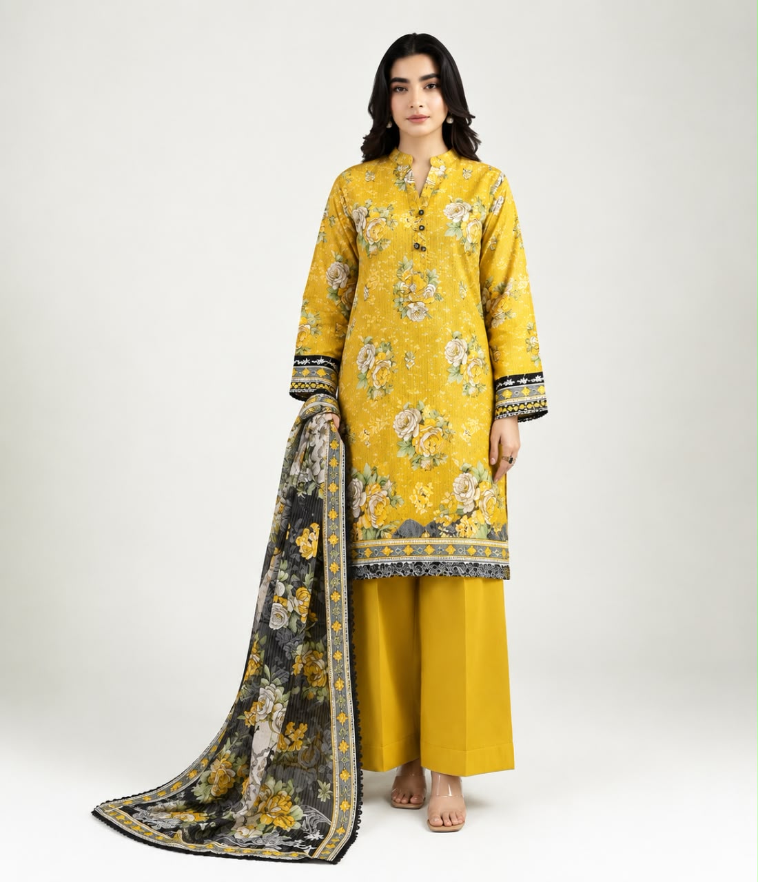 Khaadi Unstitched 3-Piece Digital Printed